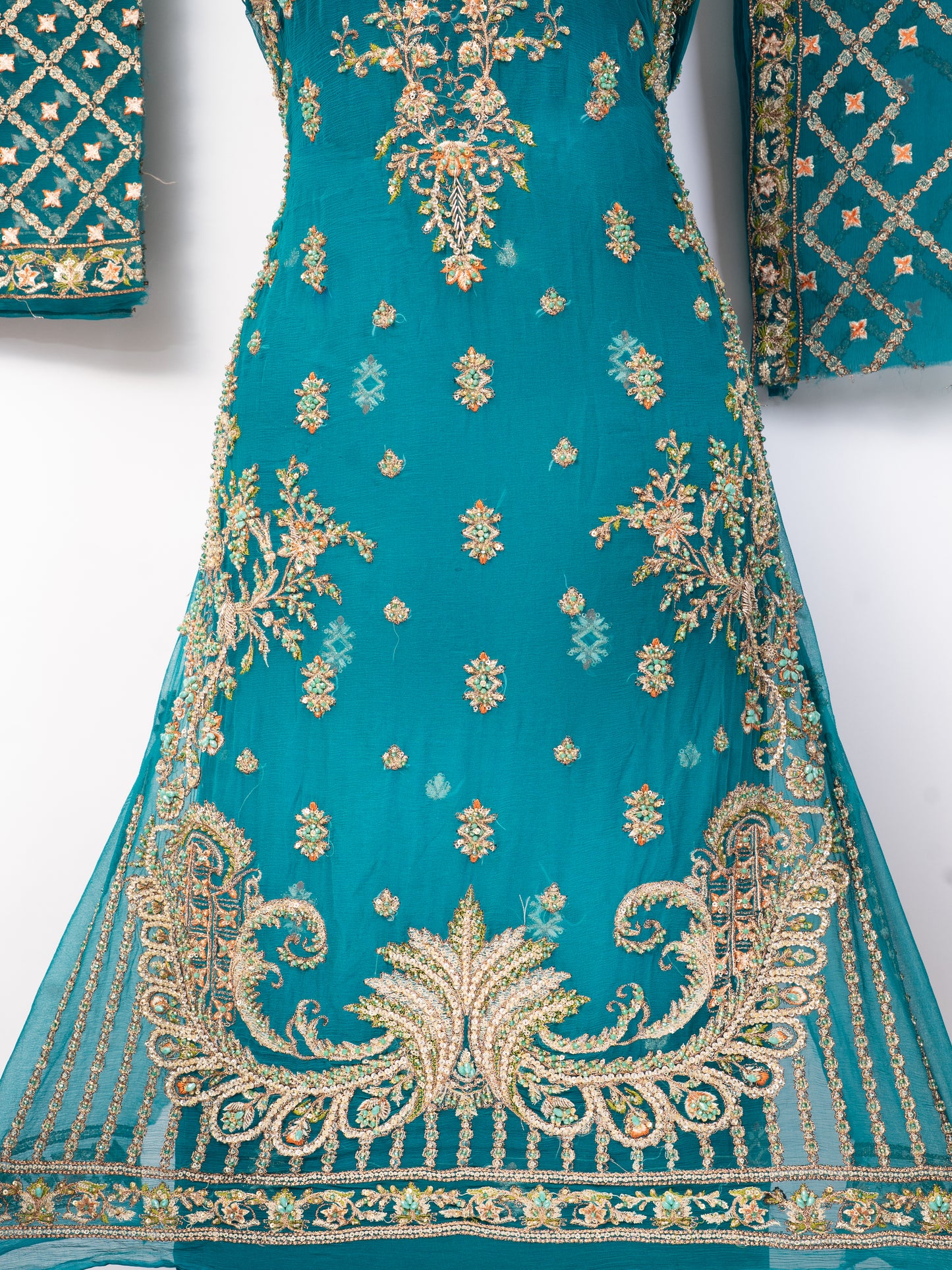 Luxury Unstitched 2-Piece Dress (Kameez & Dupatta) – 6 Colors