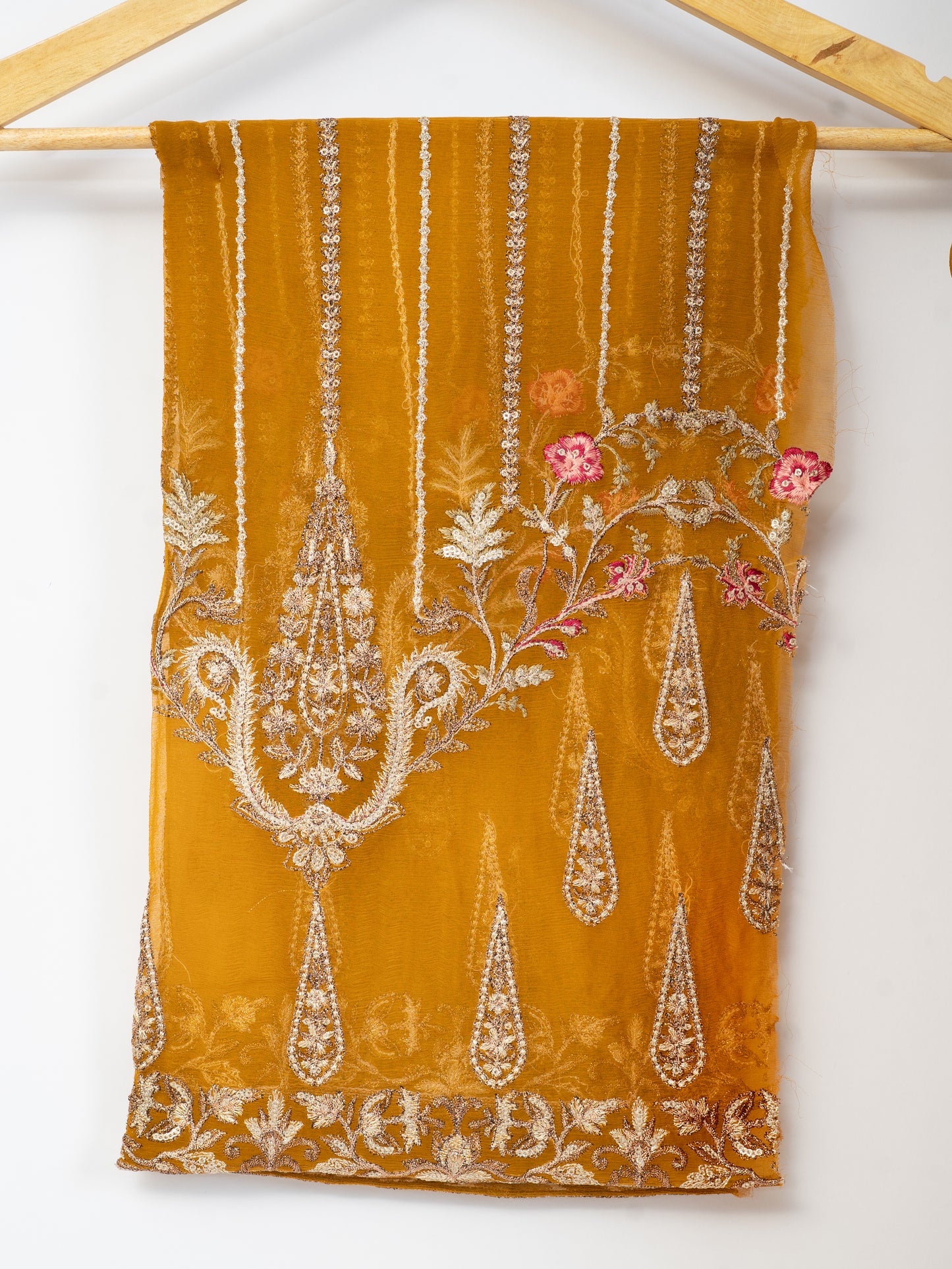 Luxury Unstitched 2-Piece Dress (Kameez & Dupatta) – 6 Colors