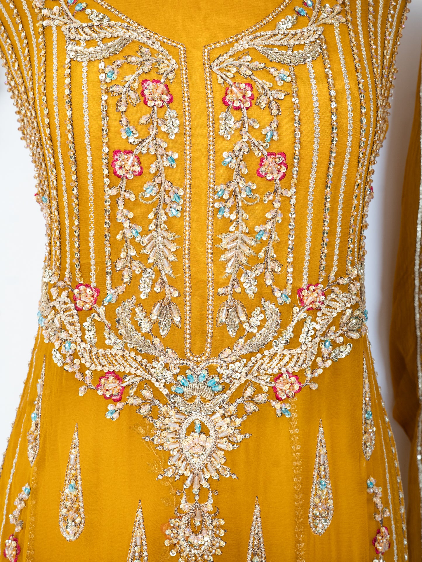 Luxury Unstitched 2-Piece Dress (Kameez & Dupatta) – 6 Colors