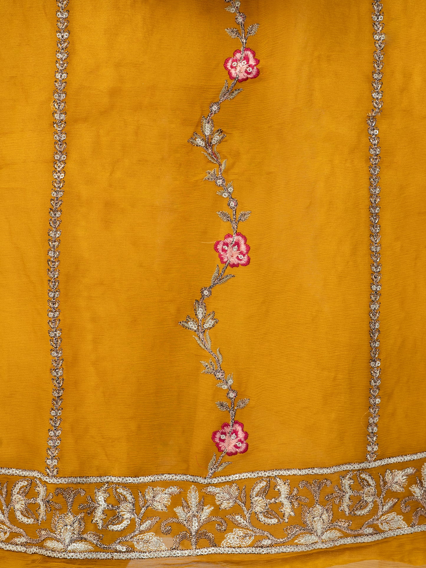 Luxury Unstitched 2-Piece Dress (Kameez & Dupatta) – 6 Colors