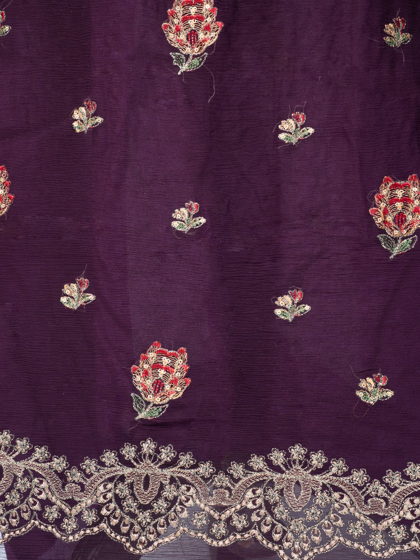 Luxury Unstitched 2-Piece Dress (Kameez & Dupatta) – 6 Colors